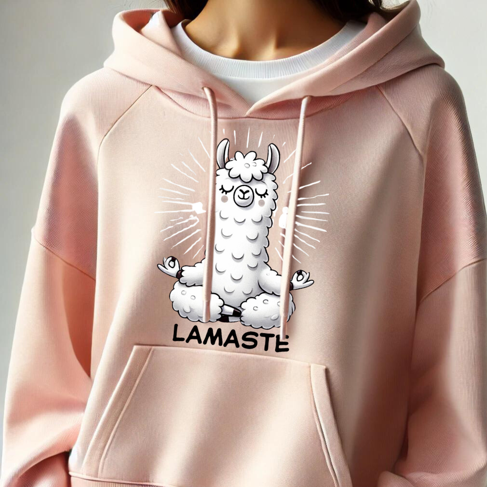 Entspanntes Lama Hoodie