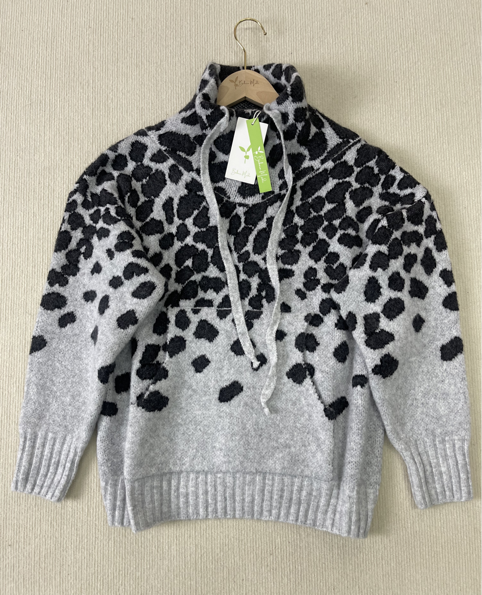 FallStil® - "Going Wild" Pullover mit Leopardenmuster