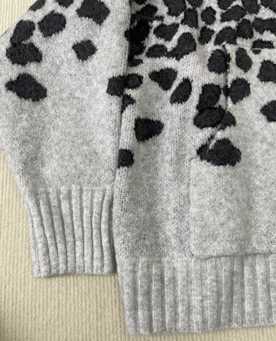 FallStil® - "Going Wild" Pullover mit Leopardenmuster