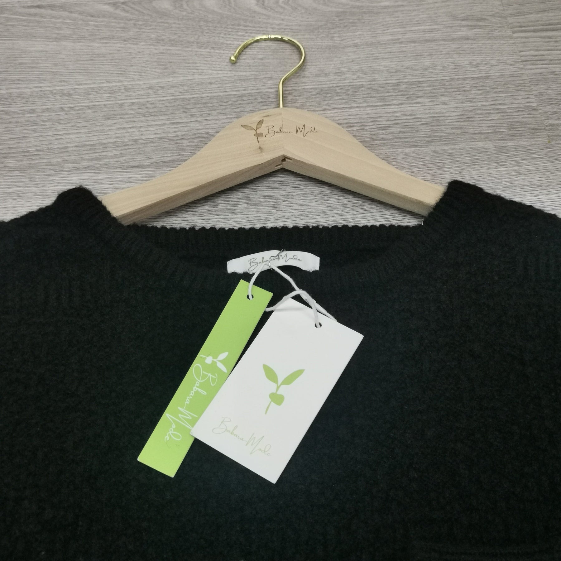 PureWear® - Klassischer einfarbiger Pullover mit Rundhalsausschnitt