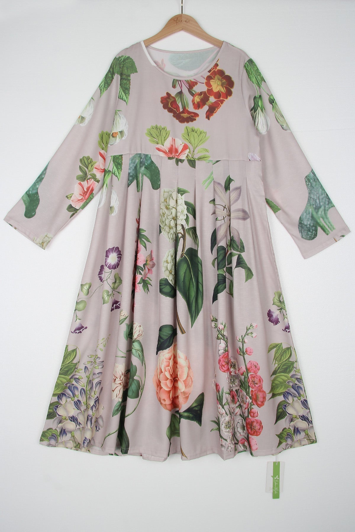 Florales Eleganz-Kleid