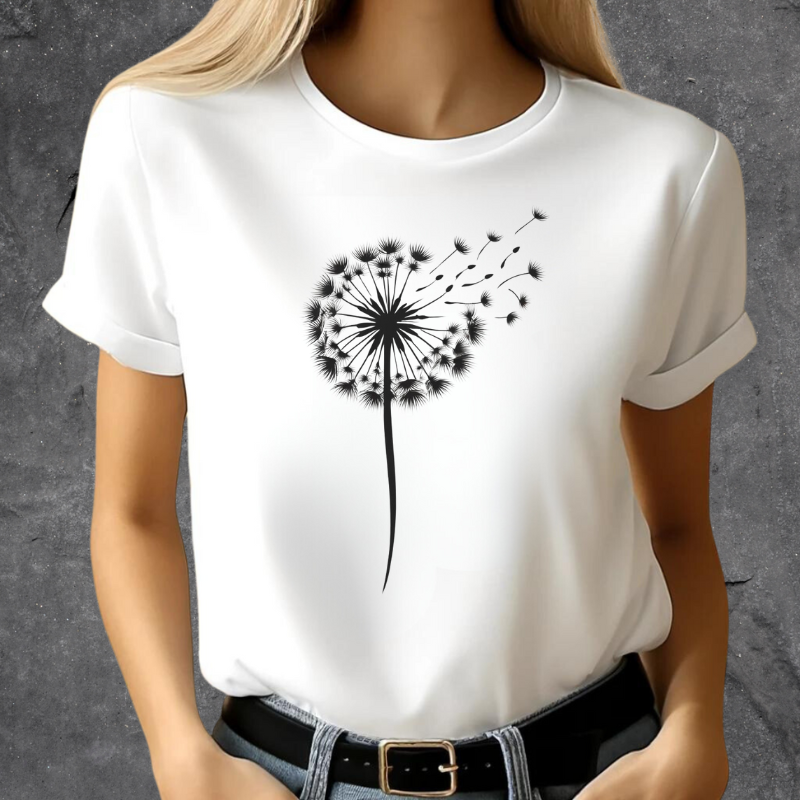 Pusteblume im Wind T-Shirt