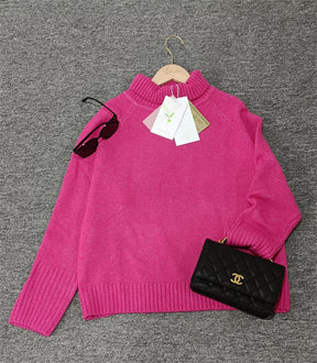 HerbstTrend® - Heller als die Sonne Rosa Pullover