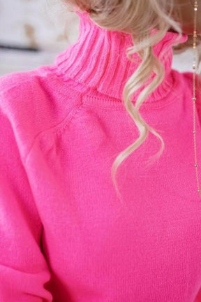 HerbstTrend® - Heller als die Sonne Rosa Pullover