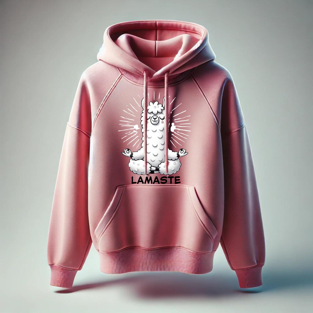 Entspanntes Lama Hoodie