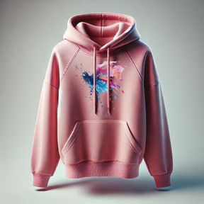 Künstlerischer Flügelschlag Hoodie