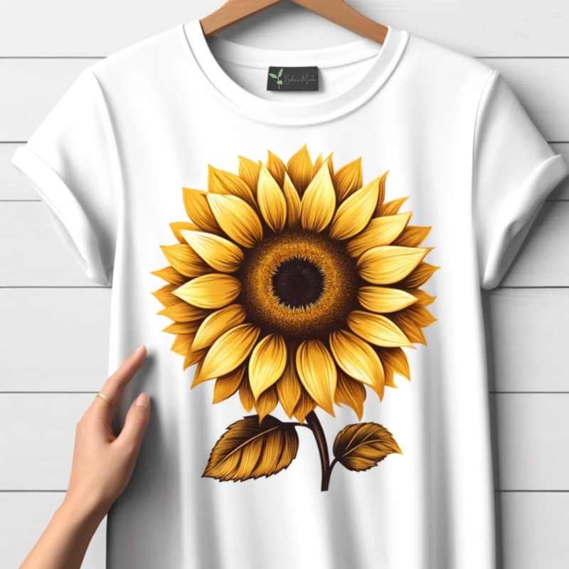 Sonnige Sonnenblume T-Shirt