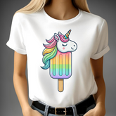 Sommerliches Einhorn T-Shirt