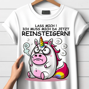 Reinsteiger-Einhorn - T-Shirt