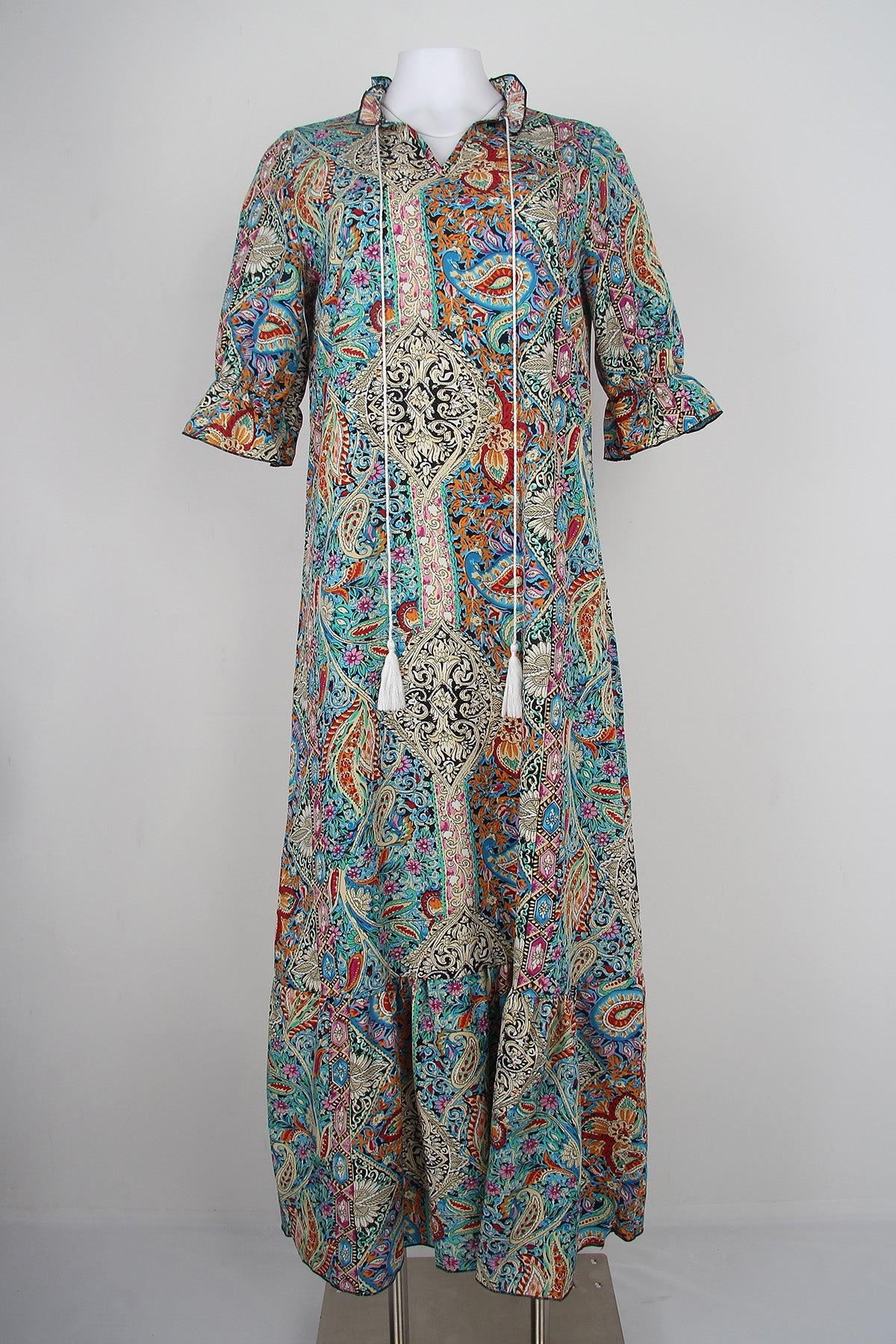 PaisleyElegance BohoChic Maxikleid