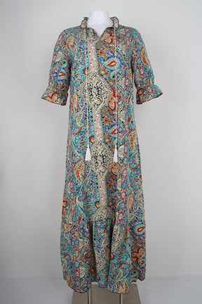 PaisleyElegance BohoChic Maxikleid