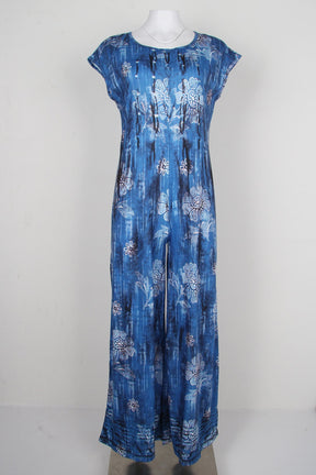 FloralBlau Jumpsuit