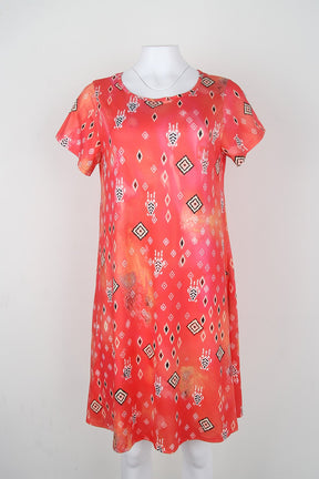 CoralDiamonds Ethno-Kleid