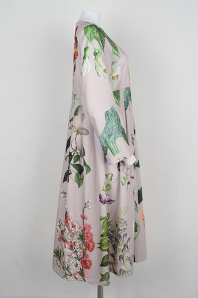 Florales Eleganz-Kleid