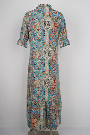 PaisleyElegance BohoChic Maxikleid