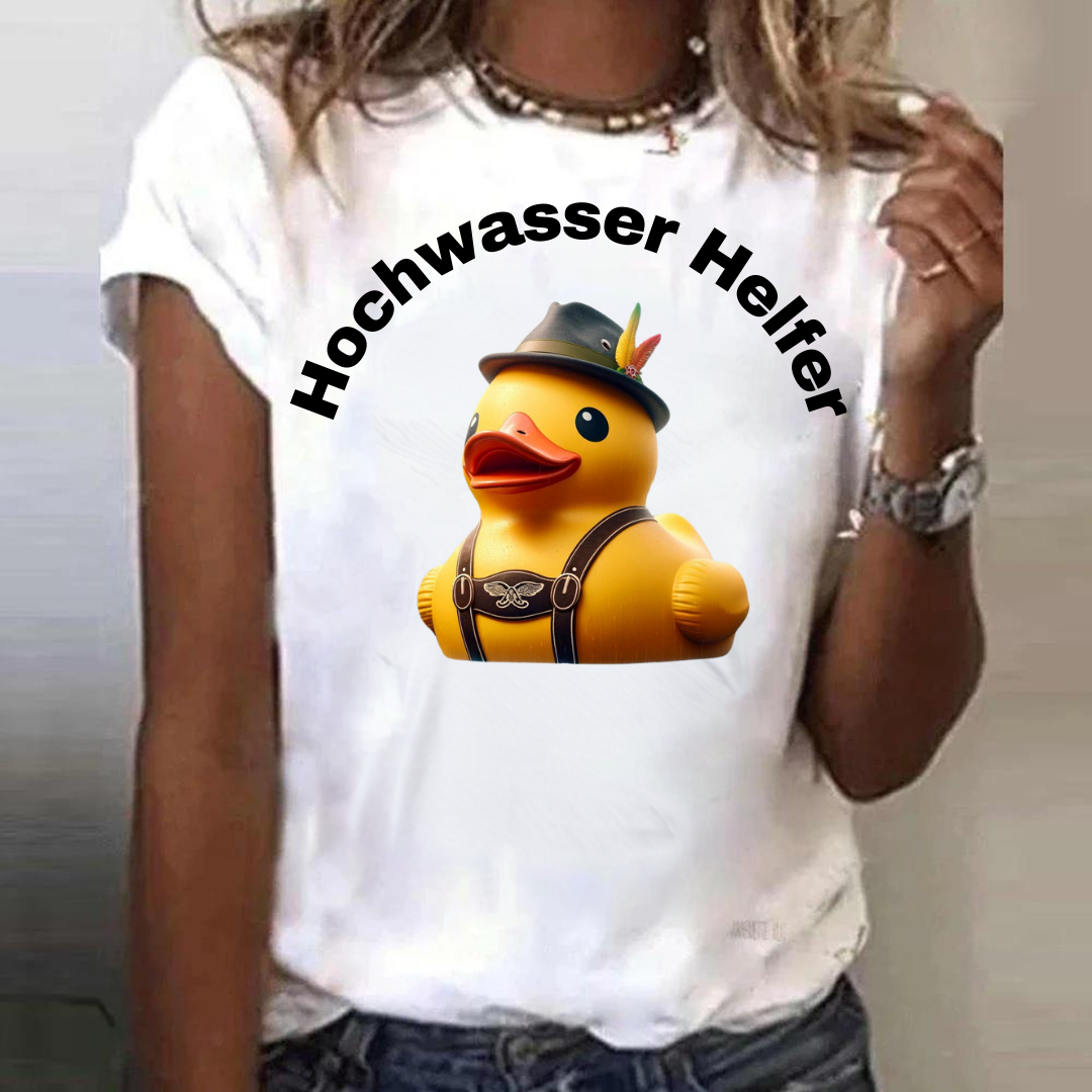 Hochwasser Helfer T-shirt